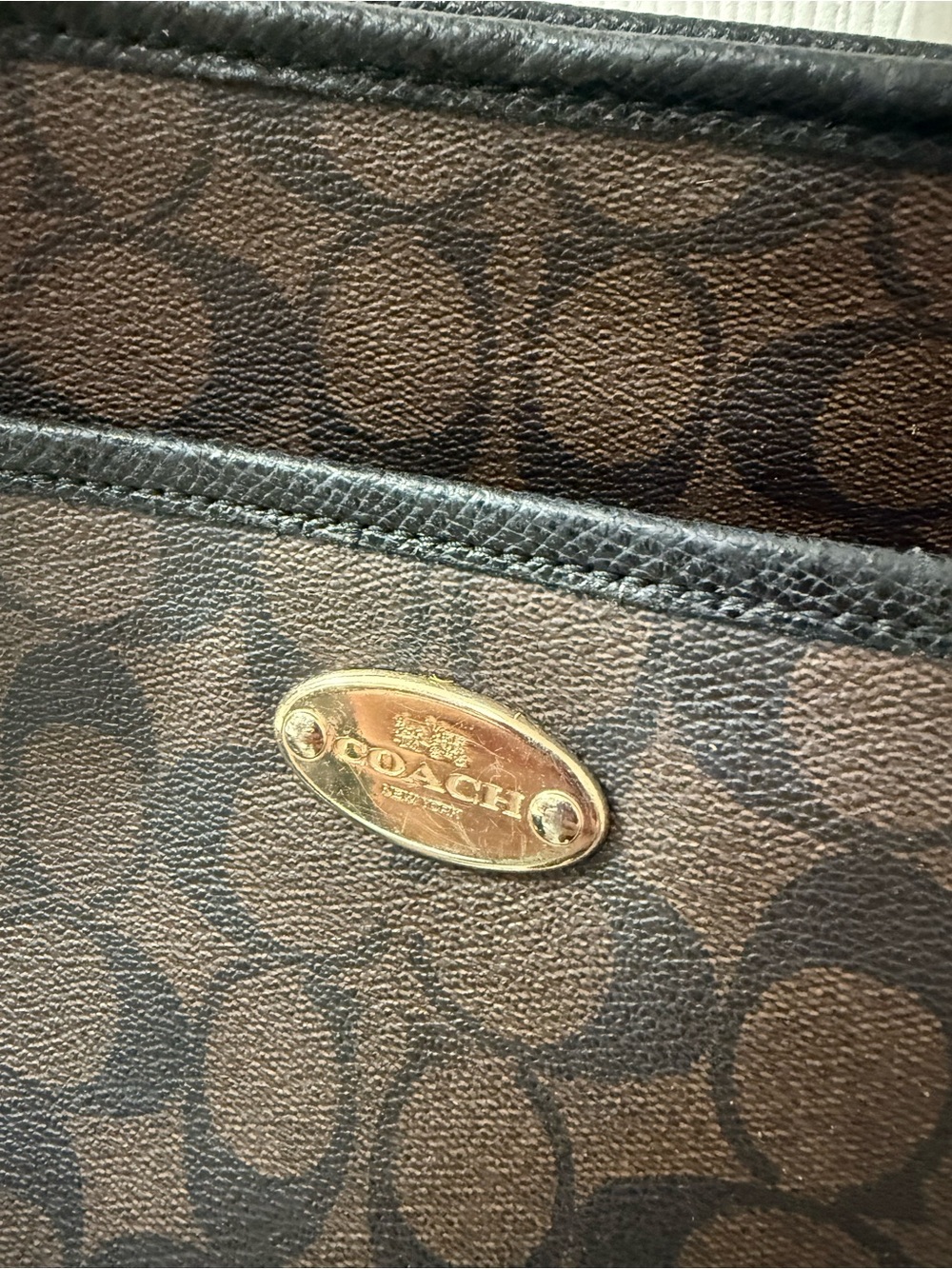 Coach Signature File Crossbody Bag - Picture 3 of 16